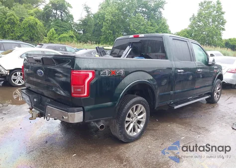 2016 Ford F-150 Lariat from USA, damaged, VIN 1FTFW1EF7GFC64190